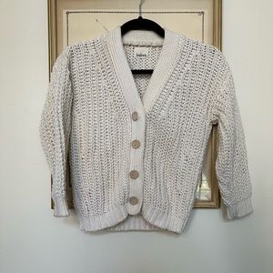 babaa no18 cotton sweater kids 8 natural